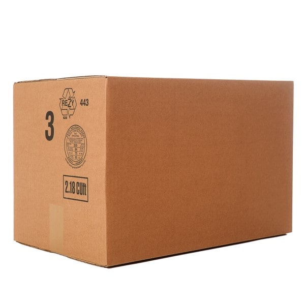 A small cardboard removal box