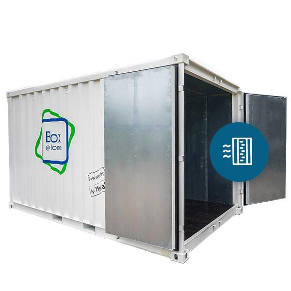 XXL Box to Stay insulated from Box@Home with a storage volume of 24m³